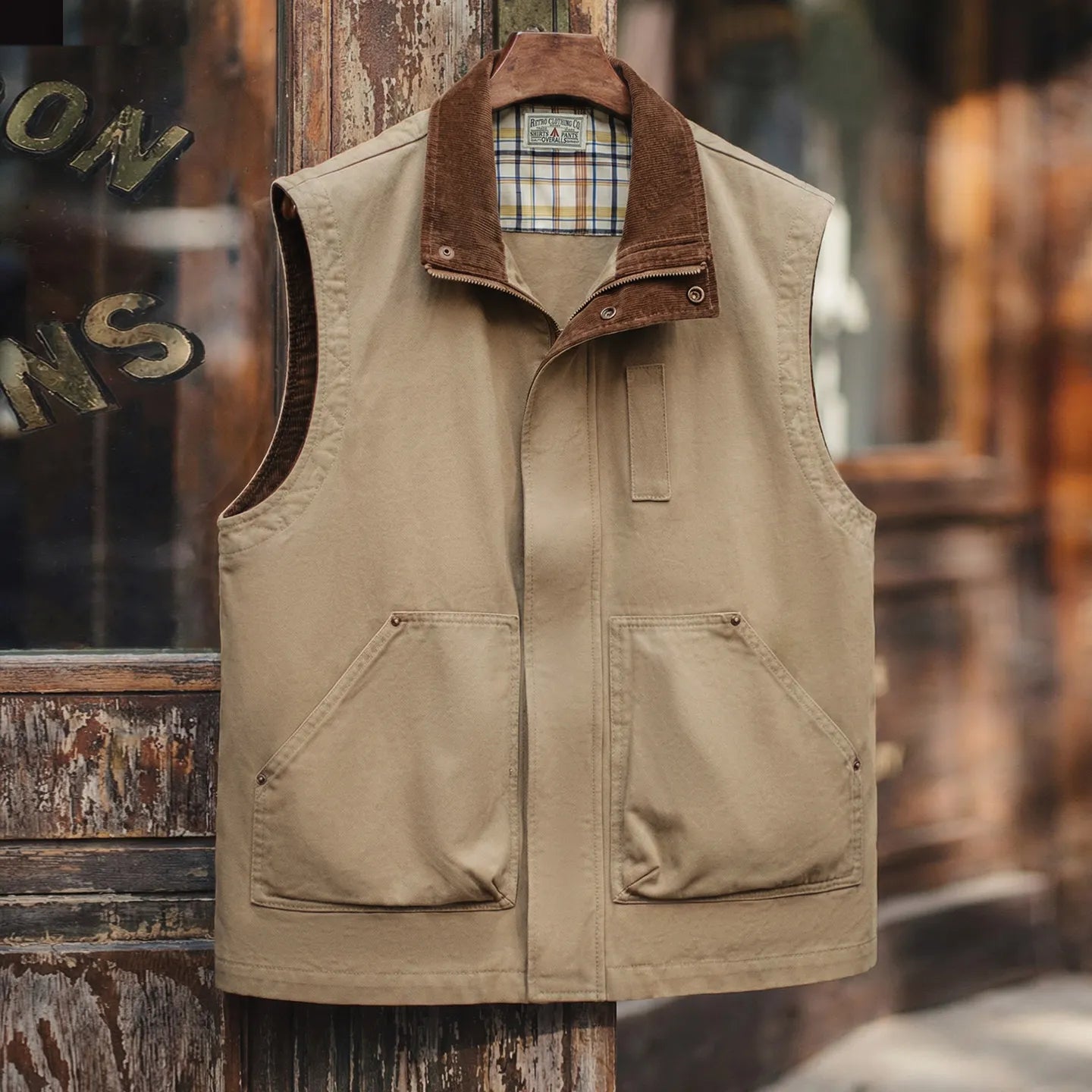 MADEN Safari Vest Workwear Style