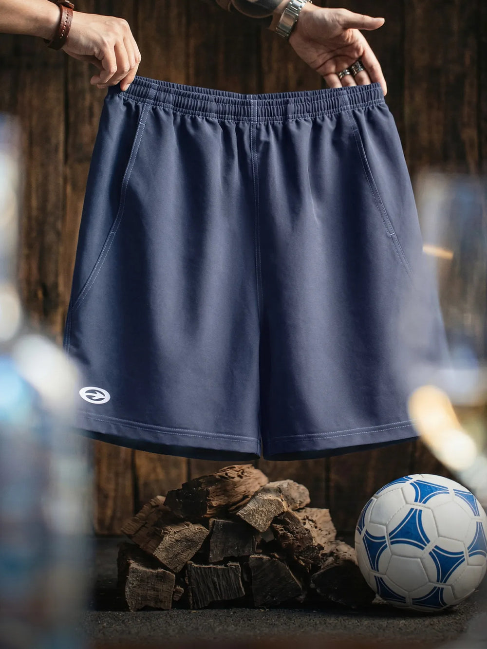 MADEN Street Print Basketball Shorts