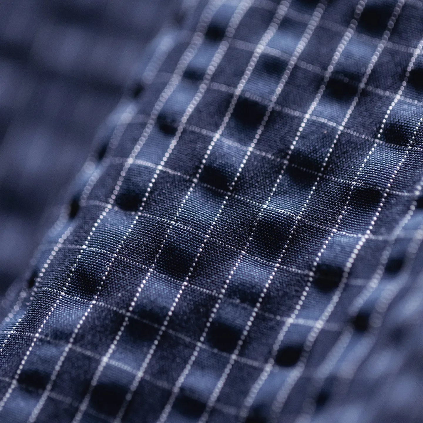MADEN Seersucker Plaid Hooded Jacket