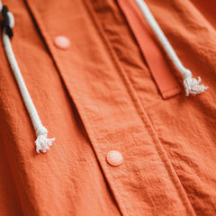 MADEN Orange Kapuzenleichte Jacke