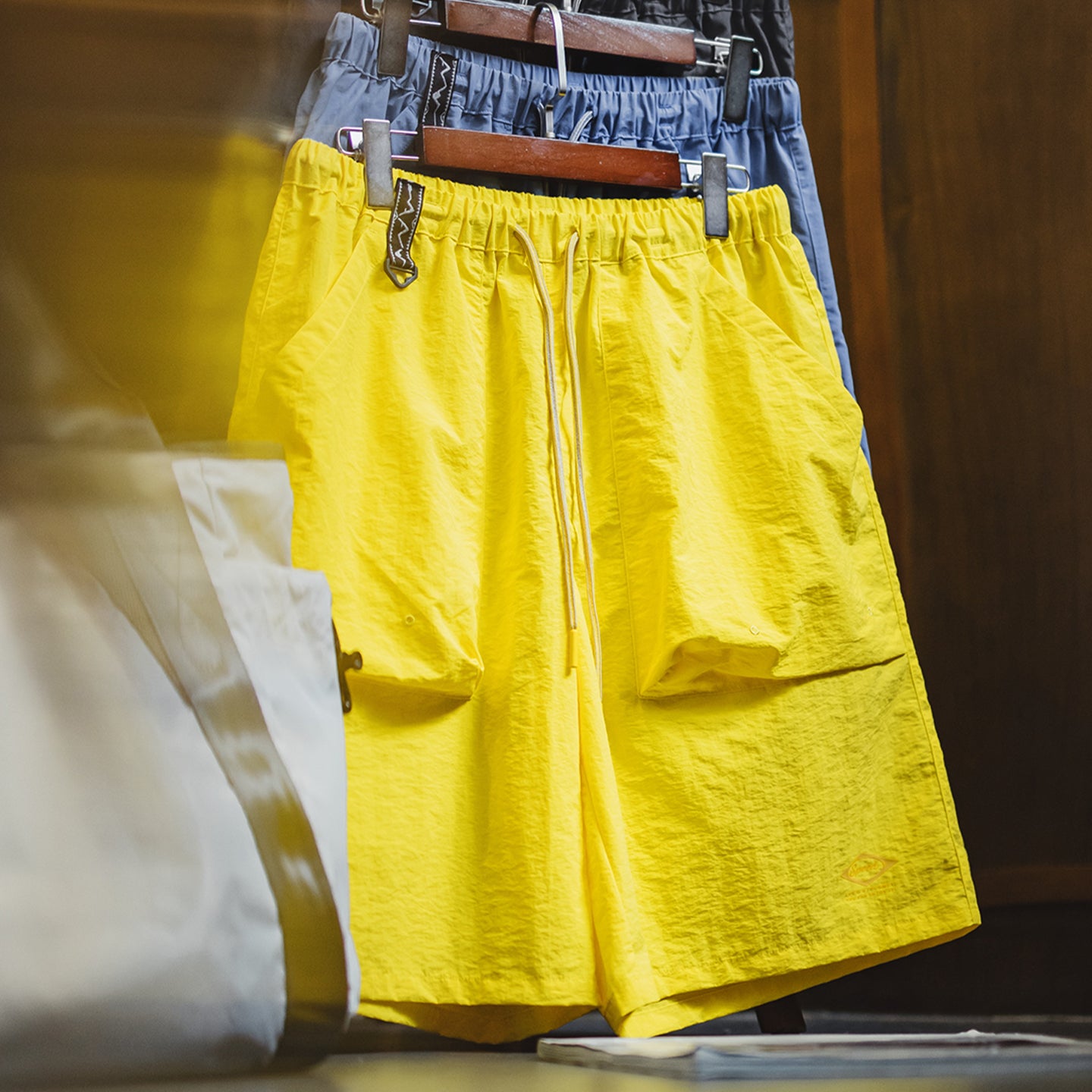 MADEN Taslan Strukturierte Outdoor Cargo-Shorts für den Sommer