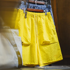 MADEN Taslan Strukturierte Outdoor Cargo-Shorts für den Sommer