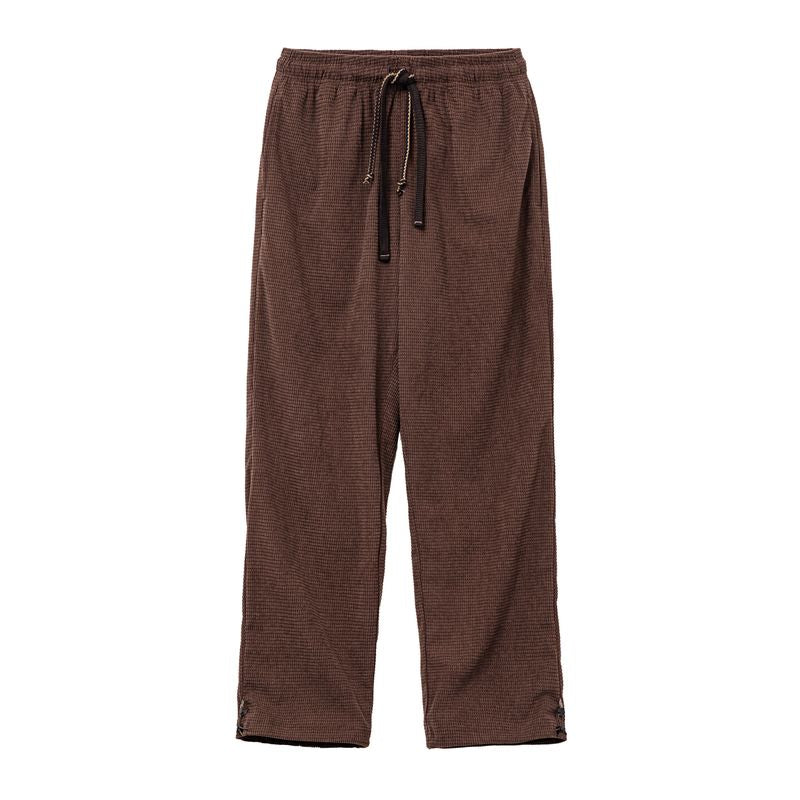 MADEN Karierte Cord-Hose – Relaxed Fit