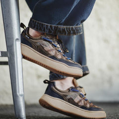 MADEN Herren Dicksohlige Wandersneakers