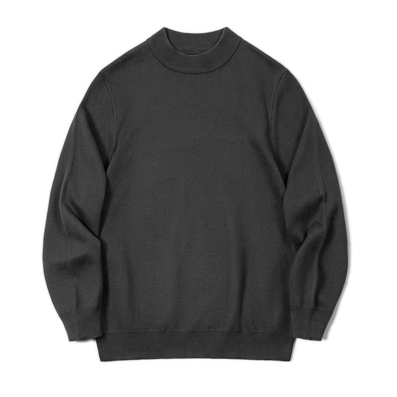 MADEN Men’s Mock Neck Sweater – Warm Casual Pullover Base Layer Pullover