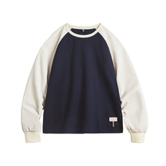 MADEN Damen Waffelstrick T-Shirt