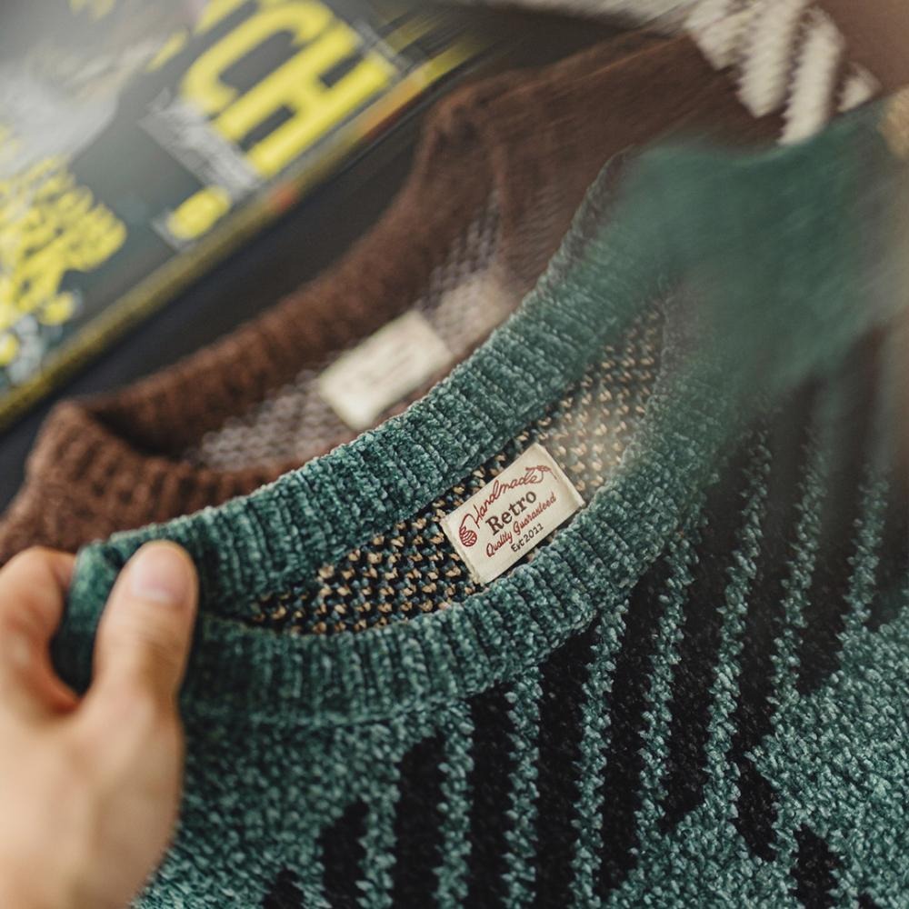 MADEN Christmas Chenille Sweater