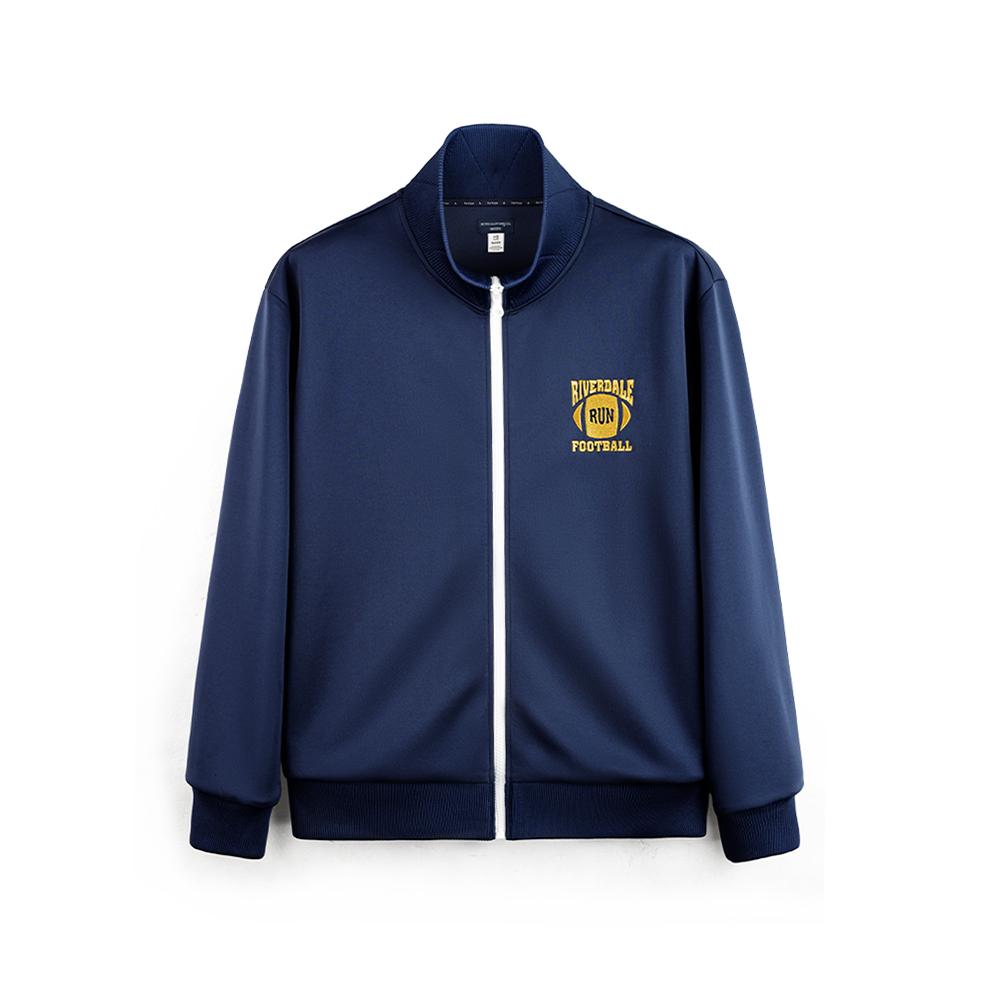 MADEN Herren Bestickte Air-Layer Sportjacke