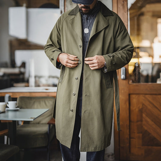 MADEN 50's Trench Coat