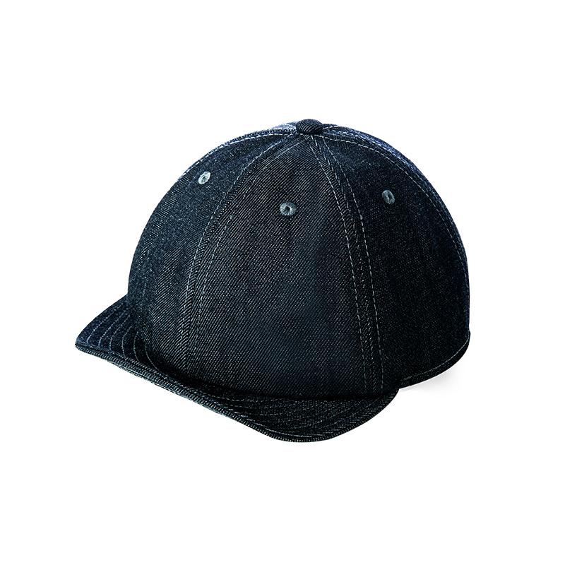 MADEN Retro Denim Baseball Cap mit kurzem Schirm