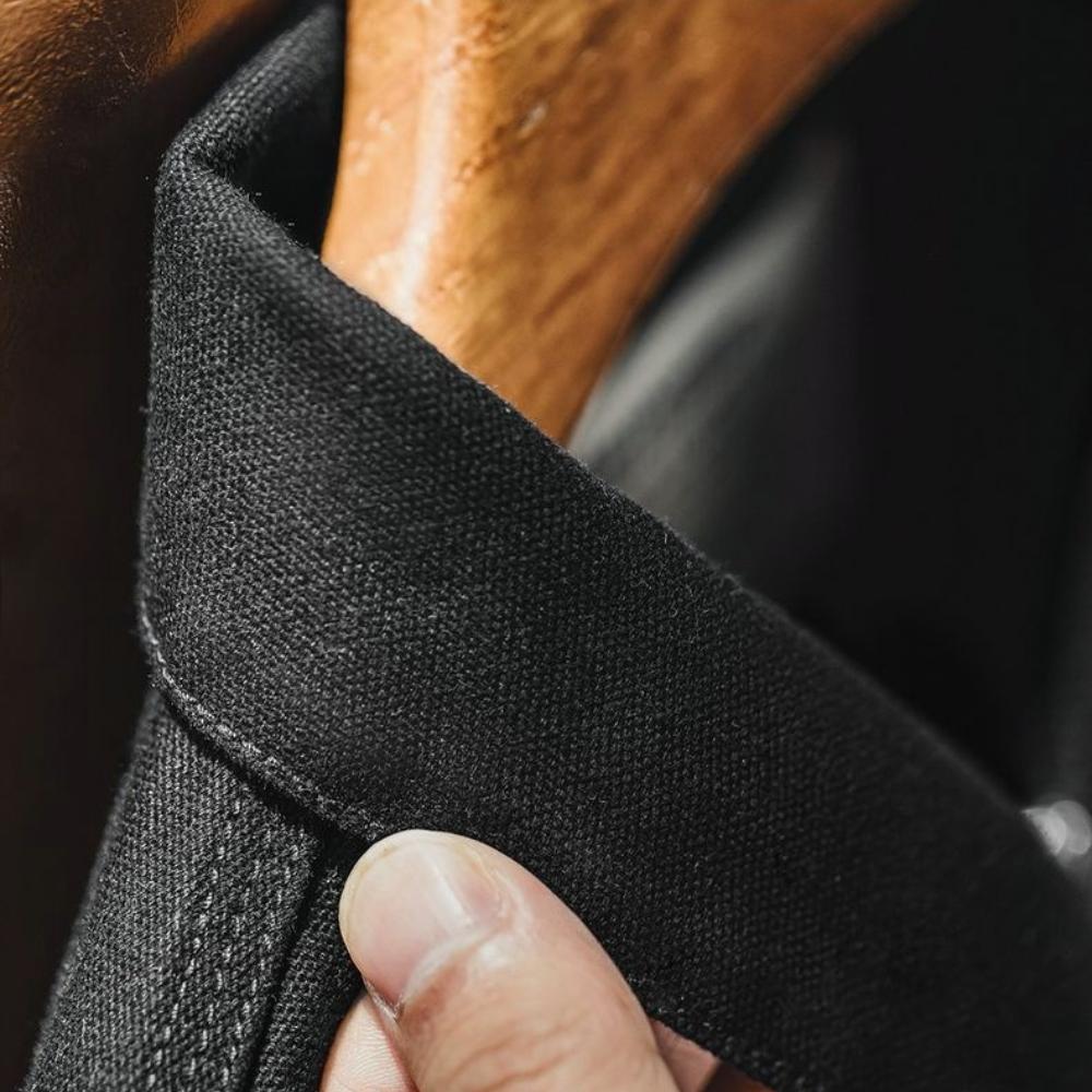 Chaqueta Retro para Hombre MADEN de Algodón Pesado Estilo Casual