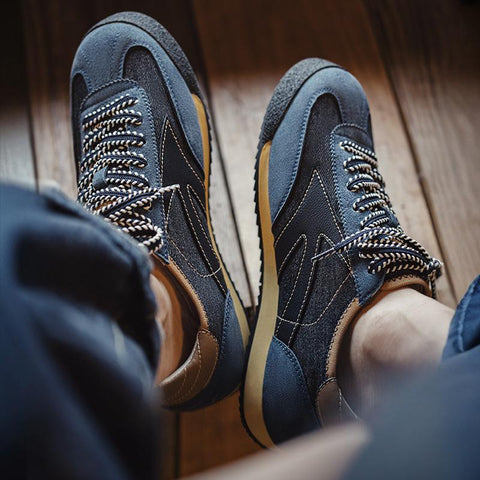 Maden Retro Agassi Sneakers – Atmungsaktive Freizeit-Sportschuhe 