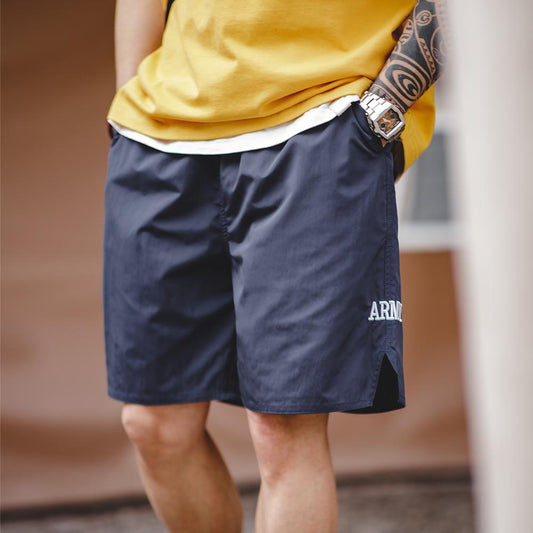 MADEN Herren Quick-Dry Atmungsaktive Trainingsshorts