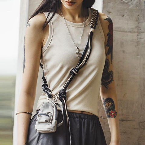 MADEN Multi-Functional Woven Belt – Outdoor Utility Waist Chain & Hanging Strap for Men and Women