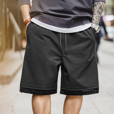 MADEN Urban Outdoor Side-Zipper Shorts Men| Loose-fit Breathable Casual Pants Utility Tech Pocket Design City Boy Streetwear #cityboy