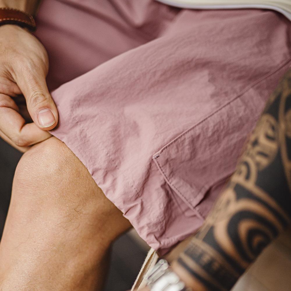 MADEN Schnelltrocknende Nylon-Cargo-Shorts mit lockerem Sitz