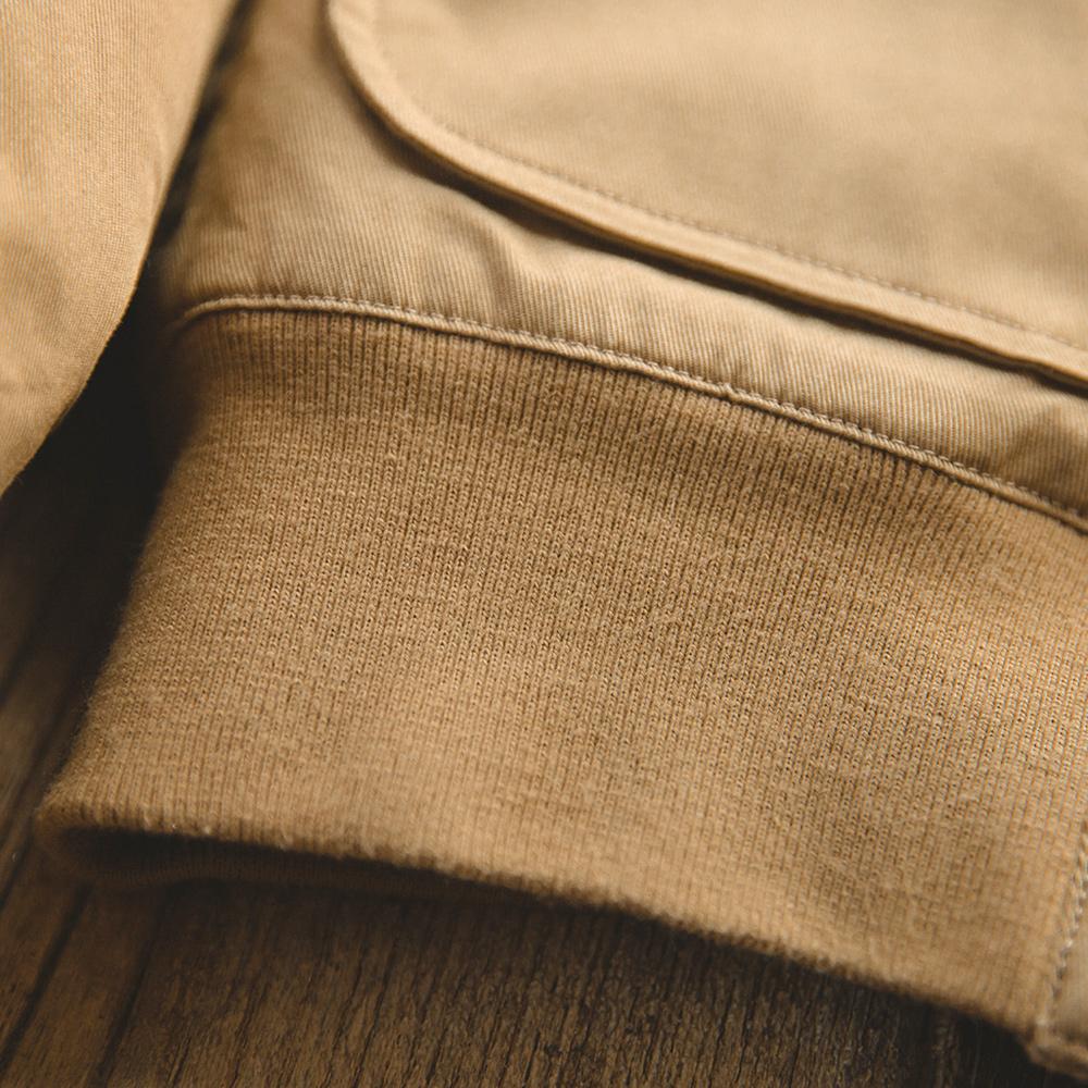 Chaquetas de tanque para hombre MADEN M1942 color caqui versión ligera y versión más gruesa forro polar de otoño e invierno abrigos cálidos