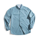 MADEN Men's Brushed Pinstripe Button-Down Shirt thumbnail