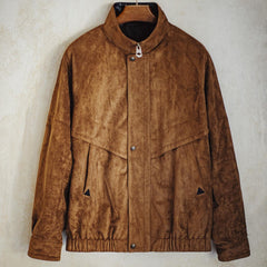 MADEN Wildleder Safari Coachjacke