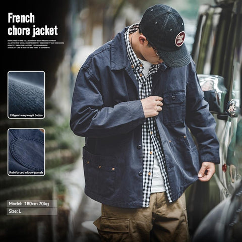 MADEN Men’s French Chore Jacket