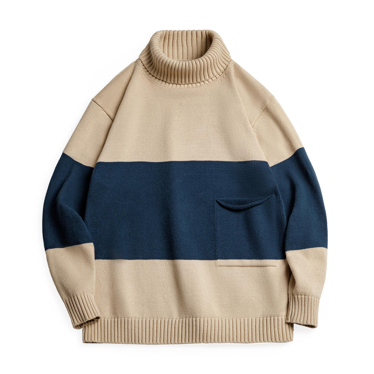 Veste pull vintage Maden - Modèle en maille épaisse 