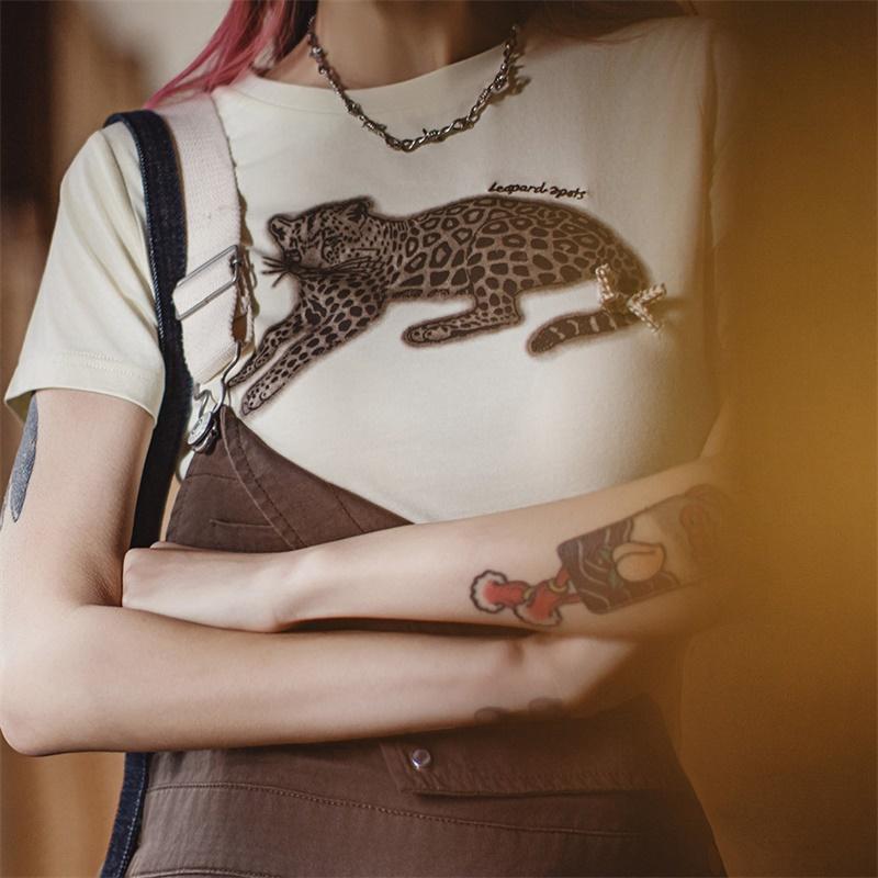 MADEN „Jaguar“ bedrucktes Grafik-T-Shirt