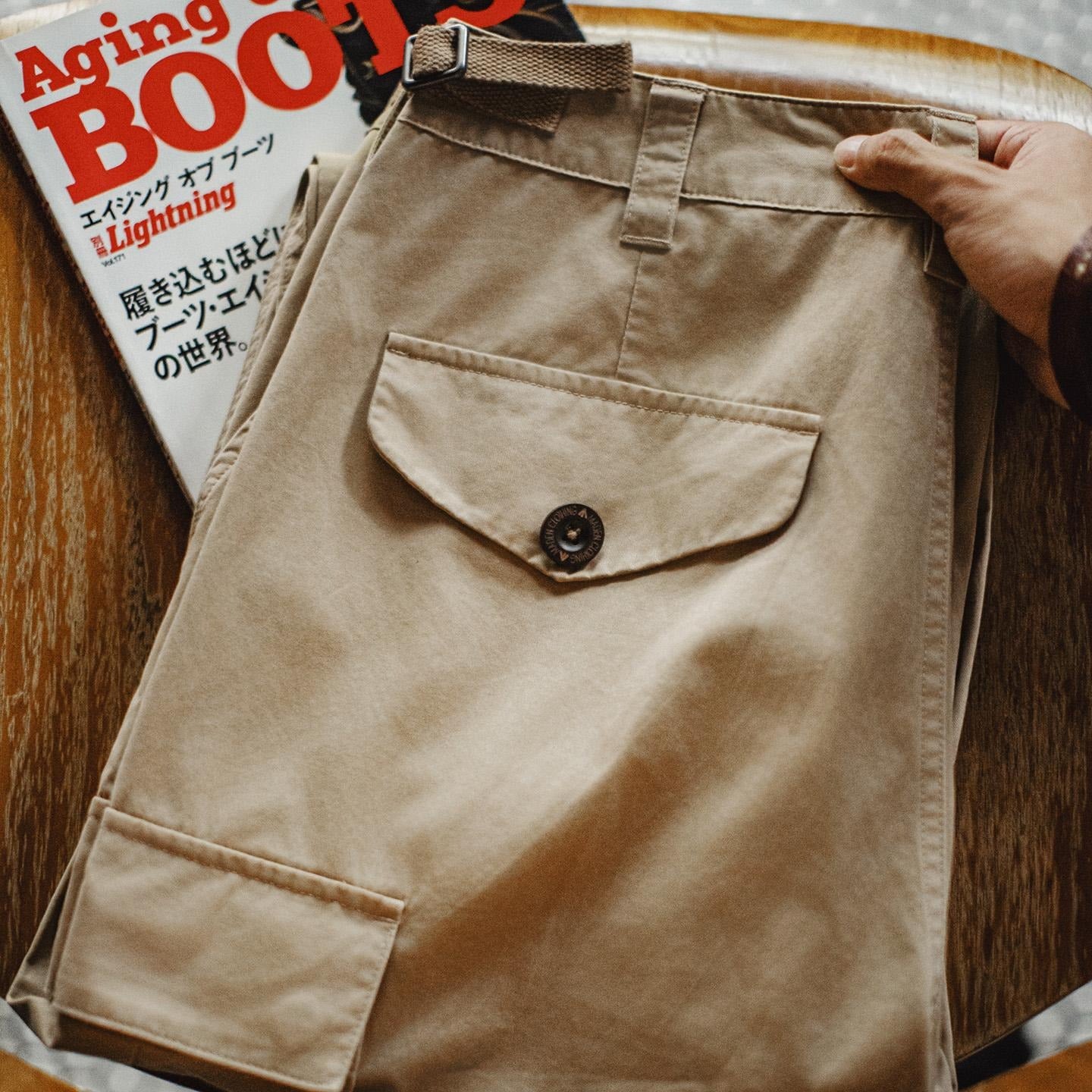 MADEN Men's Heavyweight Cotton M65 Cargo Pants