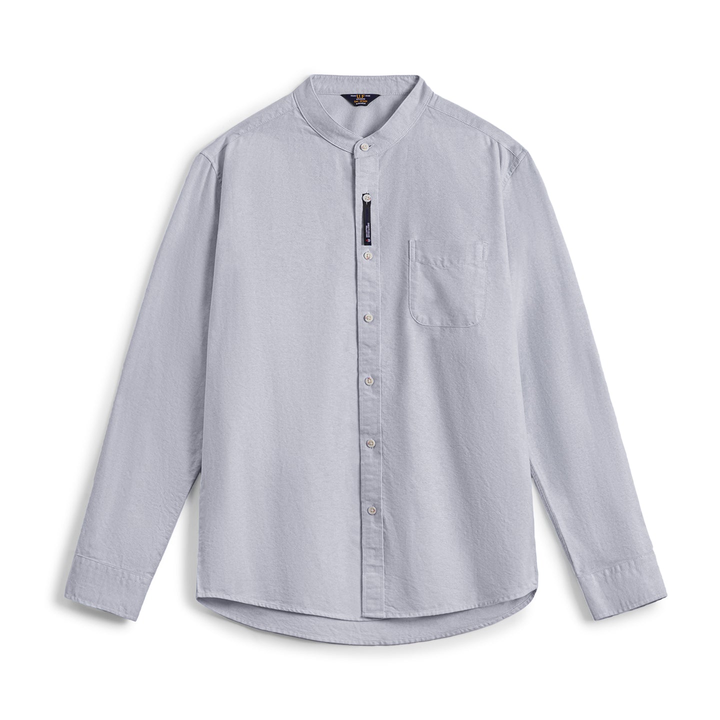 MADEN Herren Baumwoll Oxford-Hemd