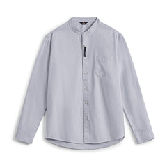 MADEN Herren Baumwoll Oxford-Hemd