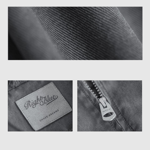 MADEN Women’s Grey Detroit Jacket