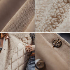 MADEN Vintage Cotton Twill Double-Breasted Trench Coat