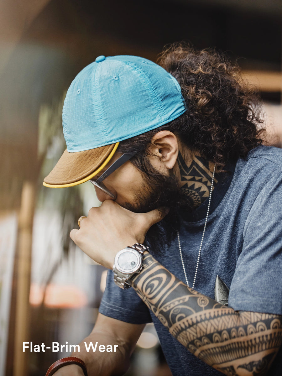 MADEN Contrast Color Lightweight Quick-Dry Baseball Cap