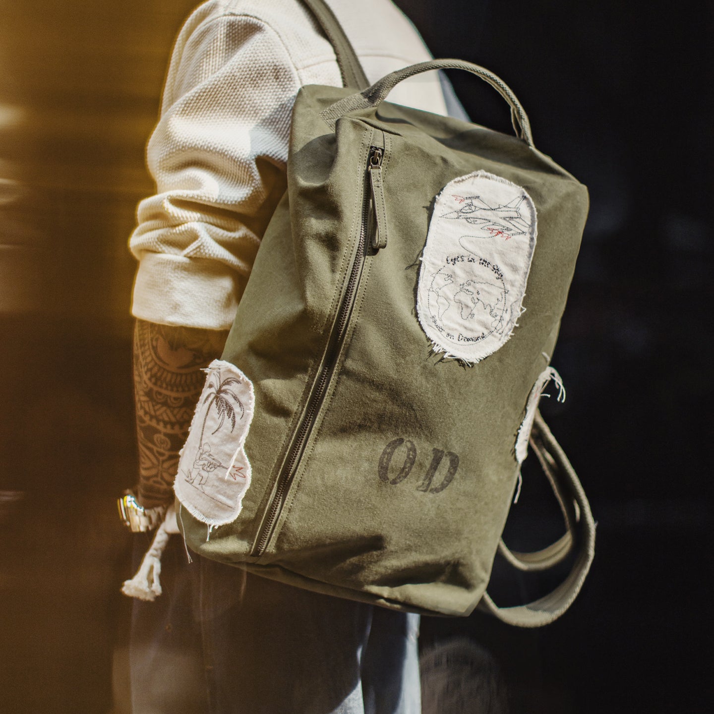 MADEN Retro Kit Bag - Large Capacity