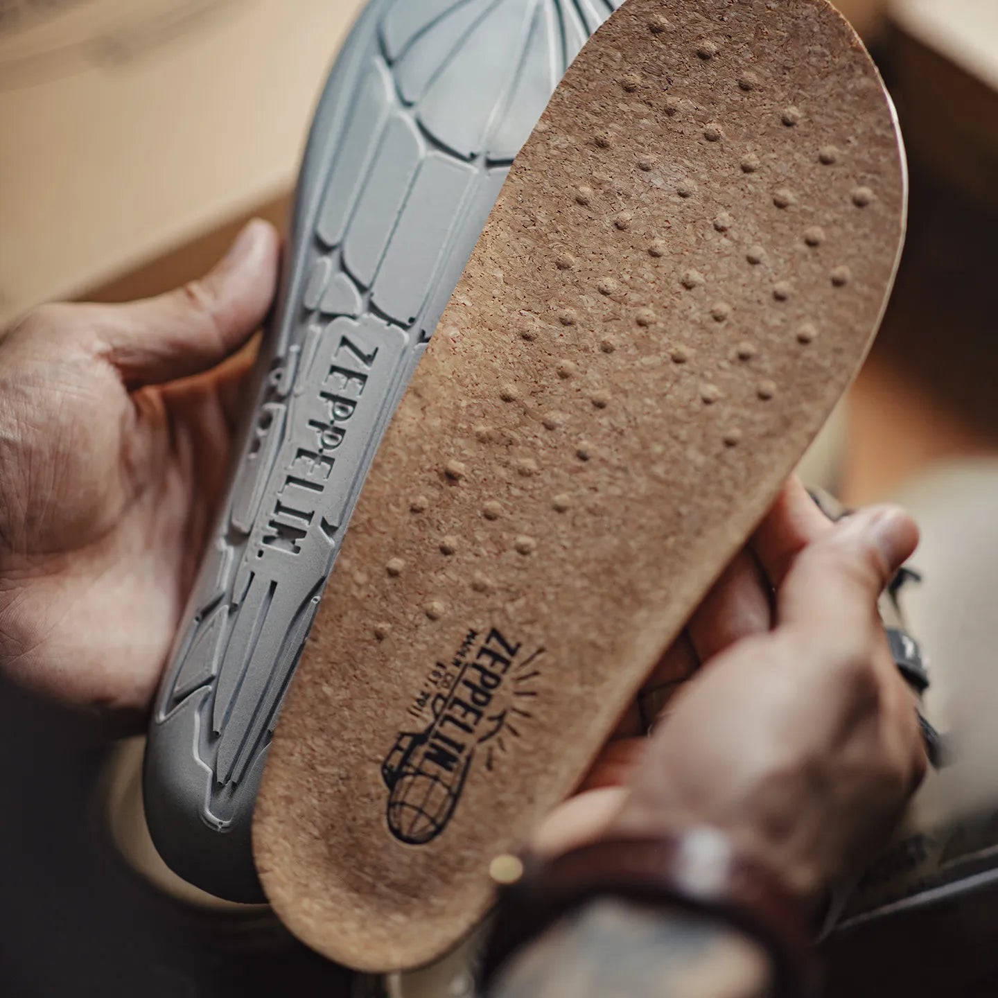 MADEN Zeppelin Luftschiff Clogs Utility Sandalen