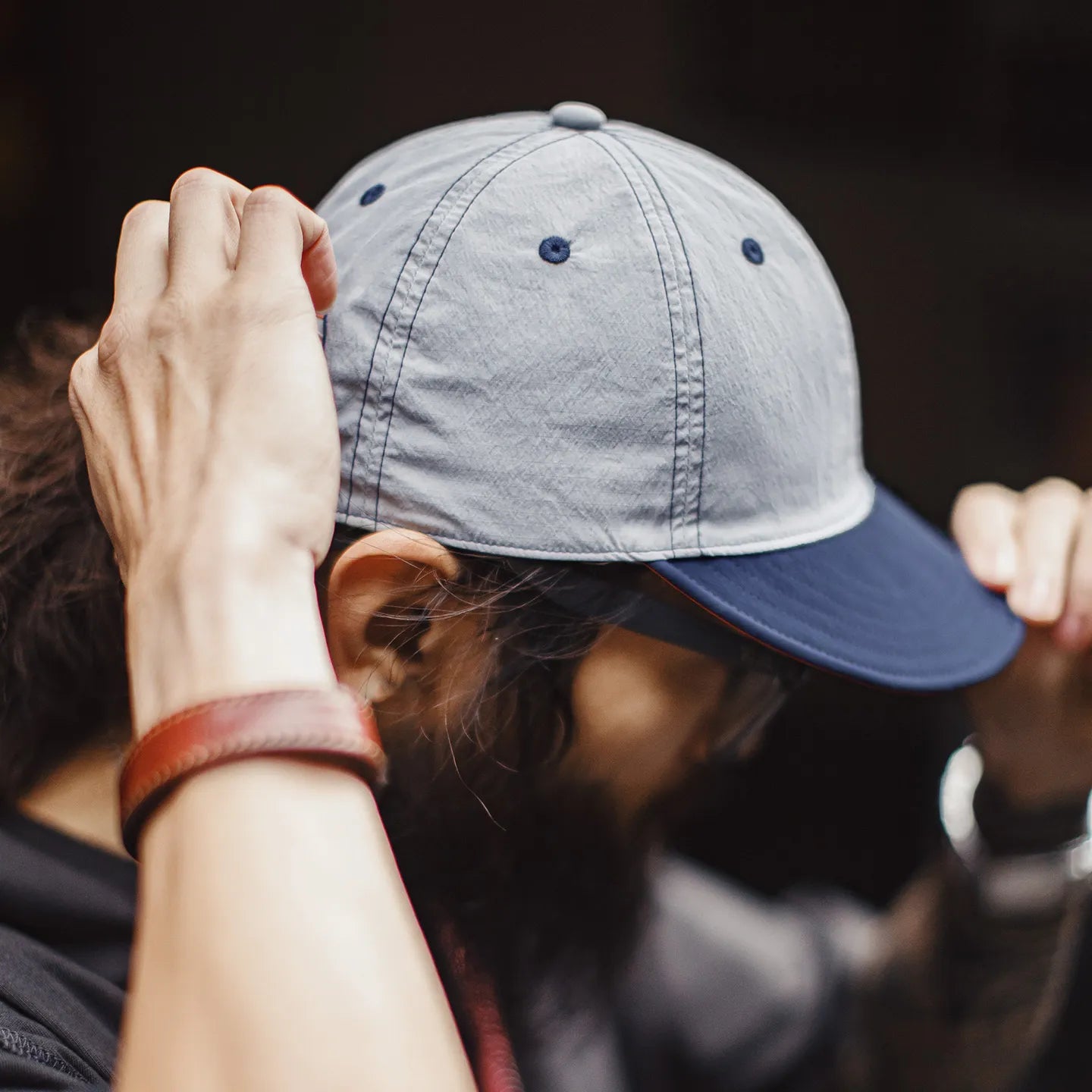 Gorra de béisbol con visera corta MADEN