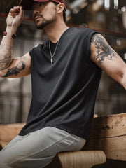MADEN Striped V-Neck Tank Top