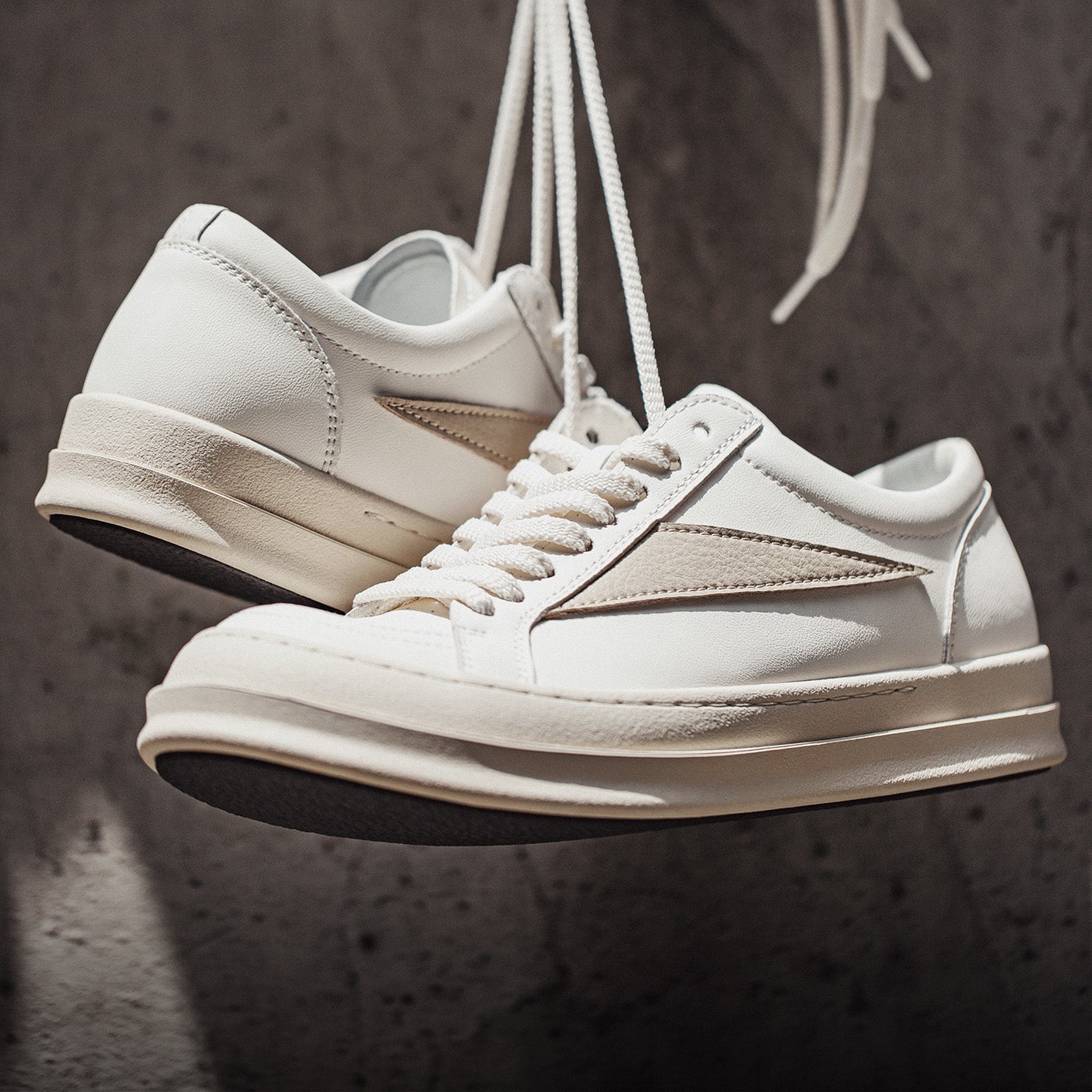 MADEN Chunky Sole Retro Low-Top Casual Sneakers