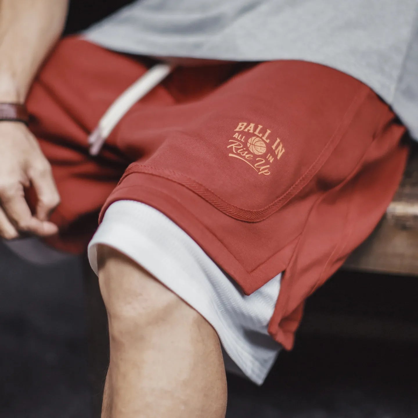 MADEN Mesh Panel Basketball Sweatpants