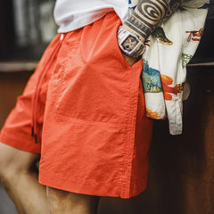 MADEN Orange Beach Vacation Shorts