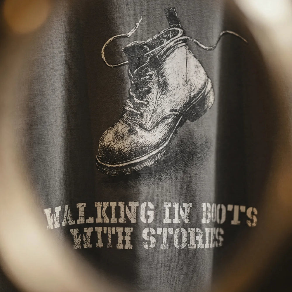 MADEN Vintage Distressed Brushed Tee