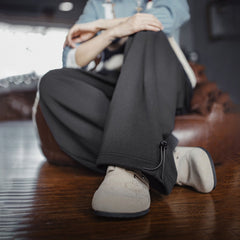 MADEN Fleece-Lined Straight Leg Joggers