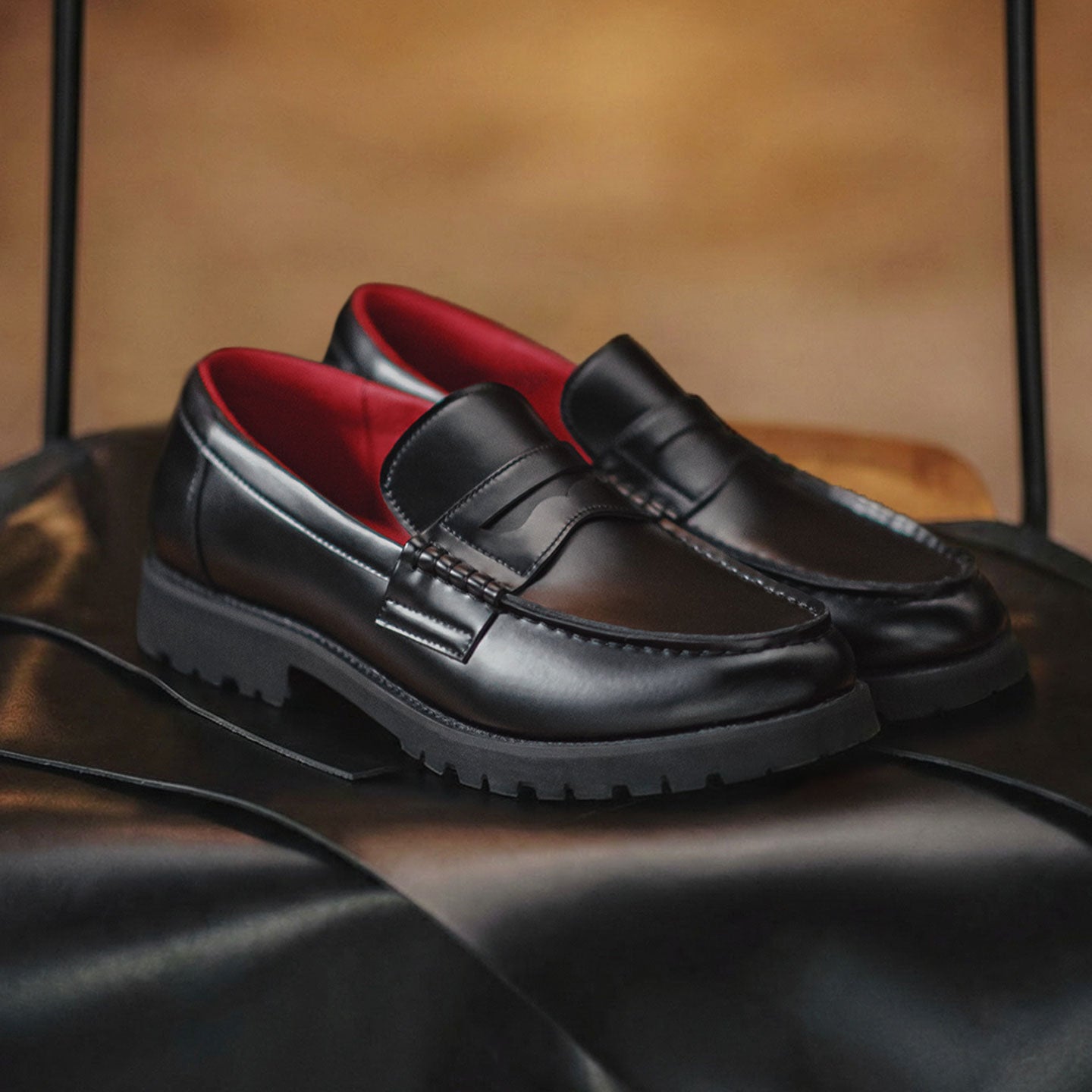 MADEN Vampire Penny Loafers - Old Money Style