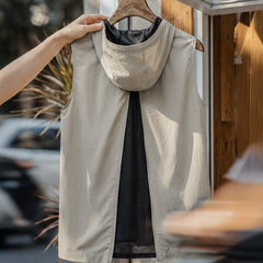 MADEN Women's Hooded Utility Vest