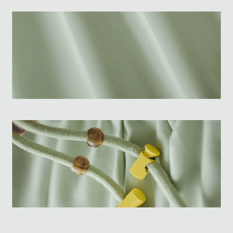 MADEN Peachskin Balloon Pants Wide-Leg