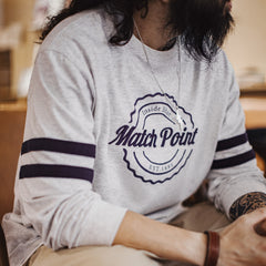 Áo thun thêu Match Point MADEN
