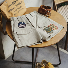 MADEN Women's A Line Cargo Shorts