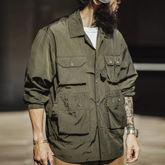 MADEN Safari Utility Shirt Jacket