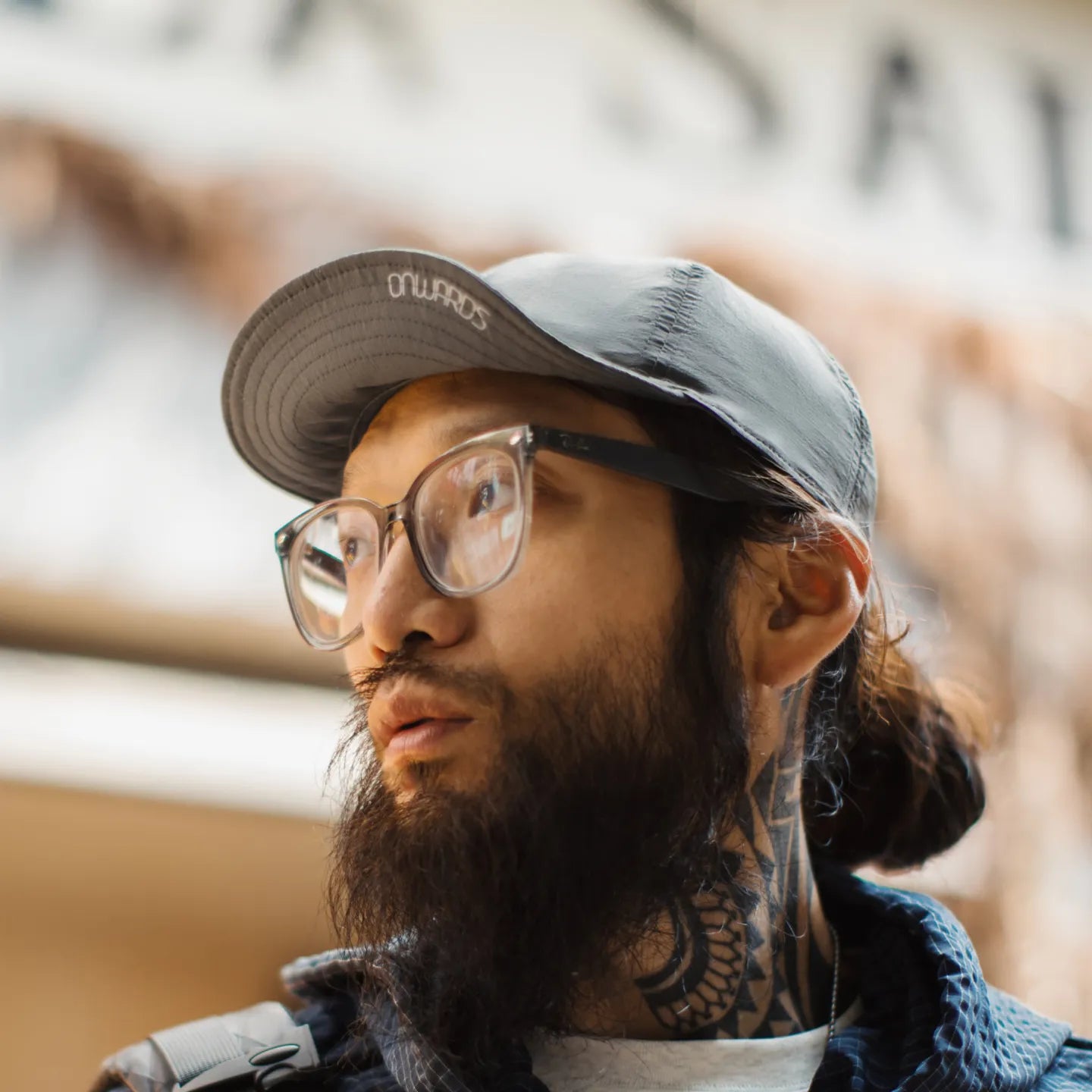 MADEN Mesh-Back Breathable Flat-Brim Baseball Cap