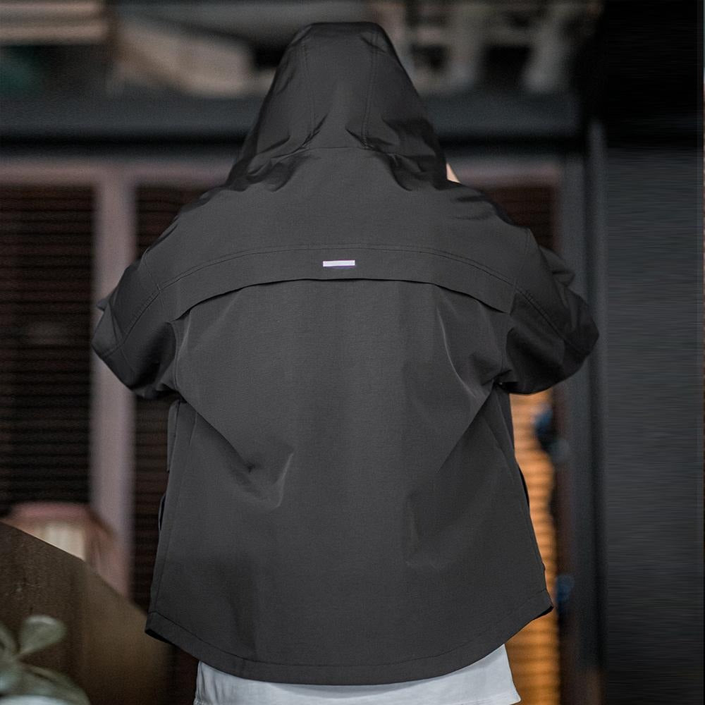MADEN Outdoor-Kapuzenjacke – Wasserdicht, reflektierend