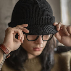 MADEN Vintage Knitted Beanie Cap